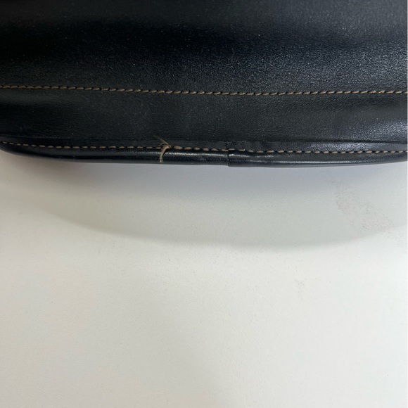 Vintage Coach Bleecker Basket Bag # 9301 in Black Small - Picture 7 of 13